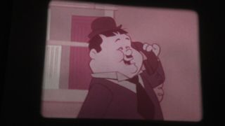 16mm LAUREL AND HARDY COLOR CARTOONS - Very rare - Larry Harmon - The Boys Are Back 4