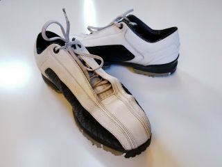 Nike Air Zoom Elite II 2 Golf Shoes Spikes White Black Red RARE Mens Size 13 2