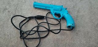 Sega Genesis Sega Cd The Justifier Konami Blue Light Gun Rare