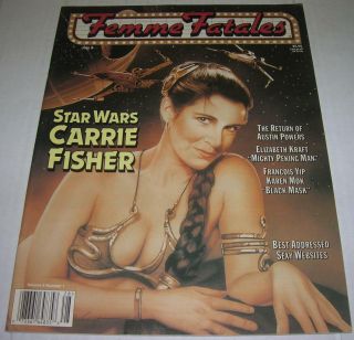 Femme Fatales Vol 8 1 (1999) Star Wars Carrie Fisher (fn/vf) Rare