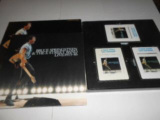Bruce Springsteen,  E.  Street Band 75 - 85 Crazy Rare 8 Track Cartridge Box Set 2