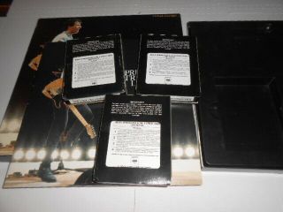 Bruce Springsteen,  E.  Street Band 75 - 85 Crazy Rare 8 Track Cartridge Box Set 3