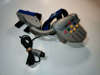 Rare Nintendo 64 Power Glove By Reality Quest N64 Video Game Controller.