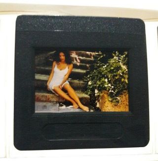 Very Rare Sexy Salma Hayek Promo Slide - Transparency 35mm - -