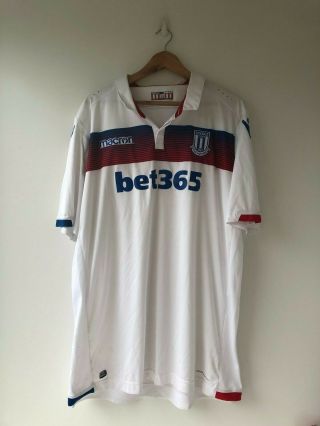 Rare Stoke City Away Football Jersey Shirt Macron Bet 365 Size 4xl