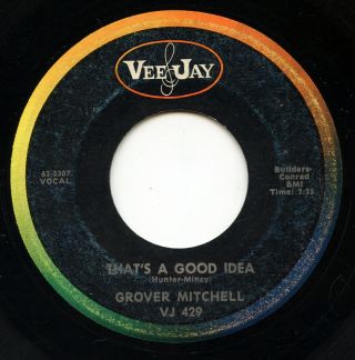 Hear - Rare R&b / Soul 45 - Grover Mitchell - That 