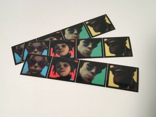 Gorillaz - Humanz Tour Album Promotional Stickers (pack Of 3) Rare