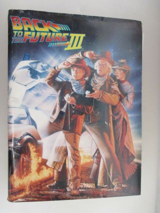 Back To The Future 3 Iii 1990 Universal Pictures Press Kit Rare