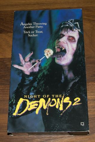 Night Of The Demons 2 - Vhs - Horror - (1994) - Rare