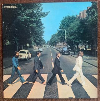 The Beatles Abbey Road Vintage Very Rare 33rpm Lp Record