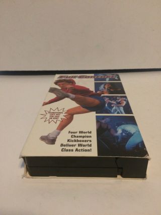 Full Contact 1993 - VHS - Action - Kickboxing - Promo / Screener RARE 90 ' S CHEESE 4