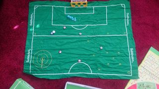 VINTAGE SUBBUTEO RARE SKILLS TRAINER C189 FOOTBALL 80s PITCH POSTER coaching 5
