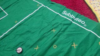 VINTAGE SUBBUTEO RARE SKILLS TRAINER C189 FOOTBALL 80s PITCH POSTER coaching 6