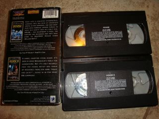 House 1 & House 2 VHS Horror 2 - Tape Set Rare VHS Monsters Comedy 2