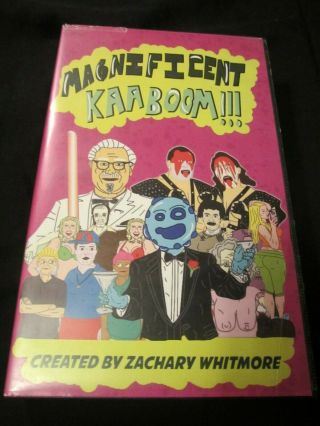 Magnificent Kaboom Vhs 2016 Animated Cartoon Lunchmeat Severed Exclusive Rare