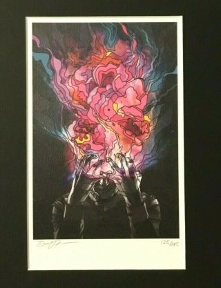 Legion Fx Marvel Television Rare Limited Edition Litho Signed By Artist X - Men