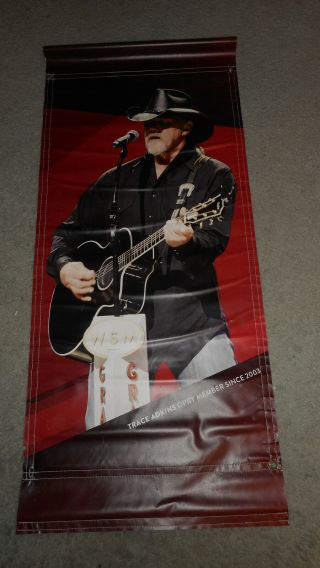 Rare Trace Adkins Grand Ole Opry Vinyl Poster Banner