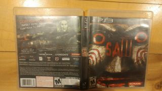 Saw - Playstation 3 Ps3 - Complete Rare Classic Action Horror Game - Fast Ship