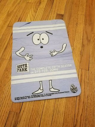 South Park Towelie Felt Promo Rare Only 1 On Ebay Cartman Stan Butters Kenny