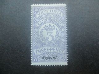 Victoria Stamps: Stamp Statute Reprint - Rare Items - Rare (f379)