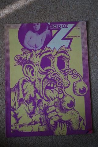 Oz 27: April 1970.  Rare Issue Sex Fair Special