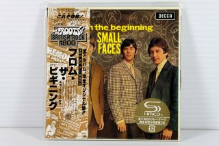 Small Faces: From The Beginning Japan Mini Lp Shm - Cd,  Rare,  Oop