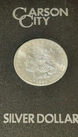 1884 - Cc Morgan Silver Dollar Gsa Hoard Carson City Rare Ms