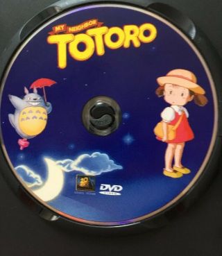 My Neighbor Totoro DVD,  2002 FOX FAMILY FEATURE RARE Movie W Insert HTF 5