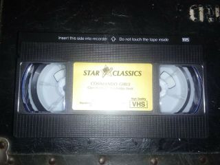 Commando Girls VHS Star Classics L1444 b movie action exploitation RARE oop 4