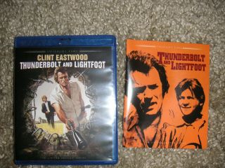 Thunderbolt And Lightfoot (blu - Ray,  1974) Limited Edition Rare Oop Clint Eastwoo