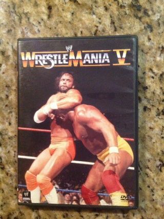 Wwf - Wrestlemania 5 V (dvd,  2013) Authentic Us Release Rare Oop