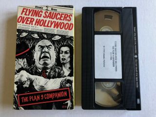 Flying Saucers Over Hollywood Documentary Vhs Rare Scifi Cult Horror