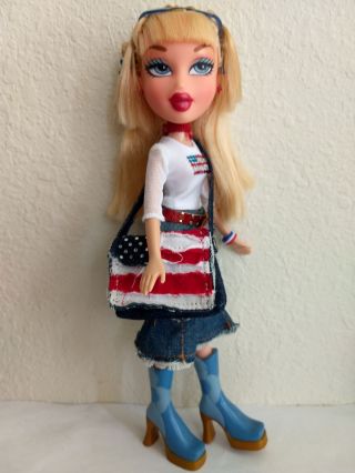 Girlz Girl Bratz Independence Day Cloe Doll Clothes Boots Purse Rare