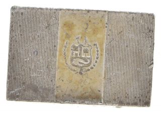 Rare Flag Of Peru.  925 Sterling Silver - Bar Limited Edition Series 593