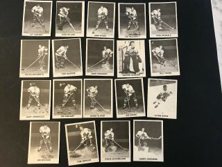 1972 - 73 Wha Team Issued Los Angeles Sharks 19 Card Team Set Ex,  Rare