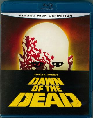 Dawn Of The Dead Blu - Ray (1978) Anchor Bay Rare Out Of Print Oop George Romero