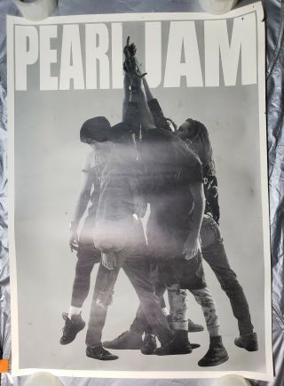 Rare Vintage Pearl Jam Poster 24 " X 34 "