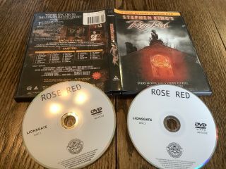 Rose Red (dvd,  2002,  2 - Disc Set) Rare Stephen King Horror Thriller Us Ship
