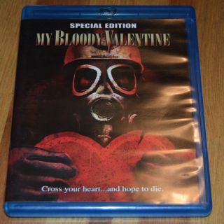 My Bloody Valentine Blu - Ray Rare Oop Nr Horror Cult Slasher Classic Uncut