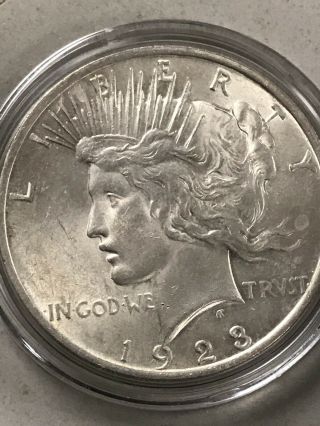 1922 P Bu Gem Peace Silver Dollar Unc Ms,  U.  S.  Rare Coin 5362