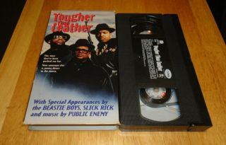 Tougher Than Leather (vhs,  1988) Run Dmc Beastie Boys Rare Music Drama Non - Rental