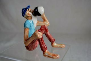 Imperial Porcelain Paul Webb Blue Ridge Mountain Boys 1948 Jug Man Rare Figure