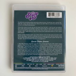 THE STUFF Blu - ray w/Booklet ARROW VIDEO Out Of Print OOP Rare REGION A 2