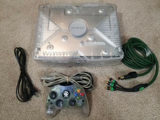 Rare Crystal Limited Edition Xbox Console System,  Rare Hydra Controller