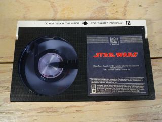 Vintage STAR WARS 1982 Beta 20th Century Fox Rare Collectable Slide Box Betamax 2