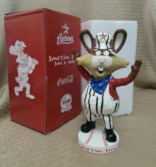 Rare - 2003 Houston Astros Junction Jack Mascot Bobblehead - Only Given To Kids