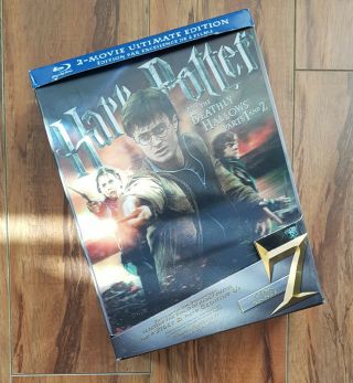 /905\ Harry Potter And The Deathly Hallows Ultimate Edition Box Set Rare & Oop