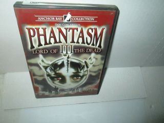 Phantasm Iii : Lord Of The Dead Rare Horror Dvd Angus Scrimm Don Coscarelli 1993