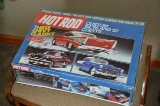 Rare Vintage Revell 1/25 Hot Rod Classic Chevy Kits