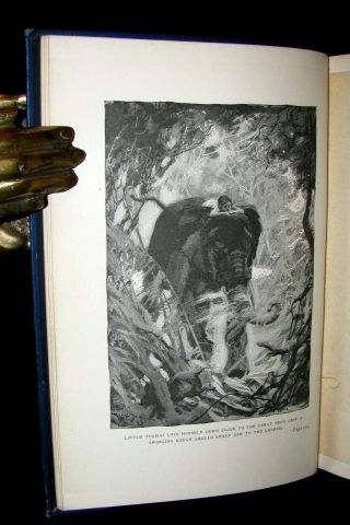 1897 Rare Book - The Jungle Book by Rudyard Kipling - 1st Edition,  6th Printing 4
